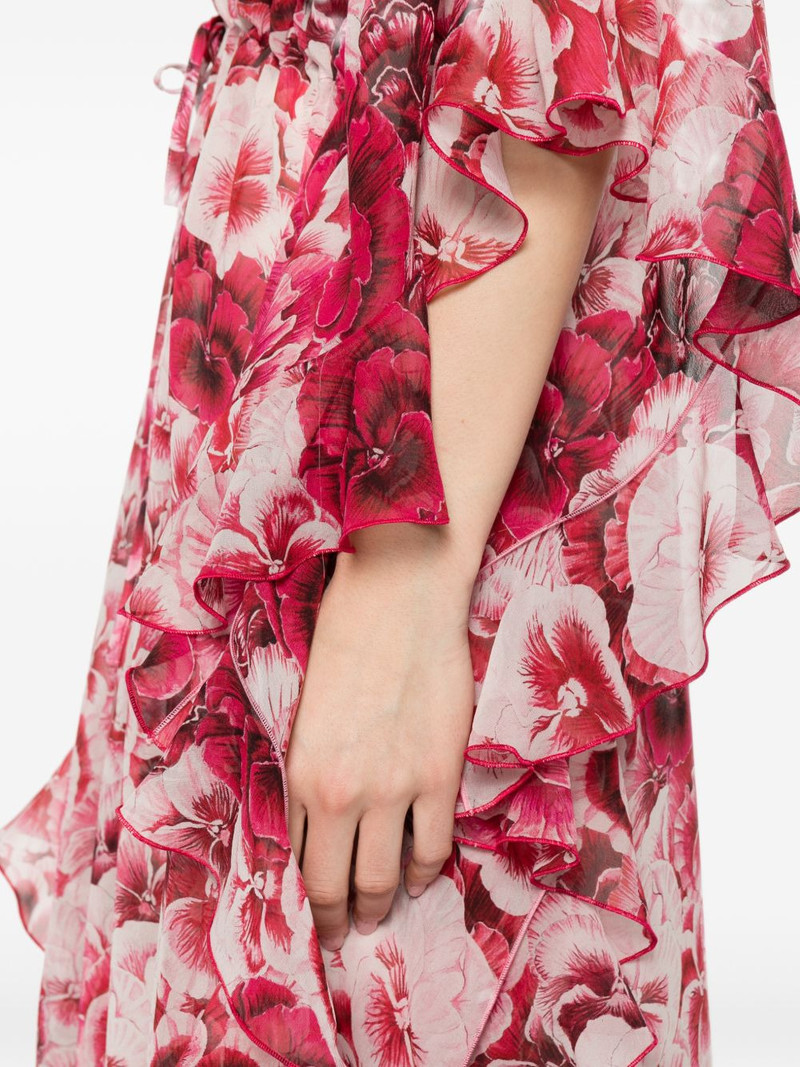 floral-pattern maxi dress 5