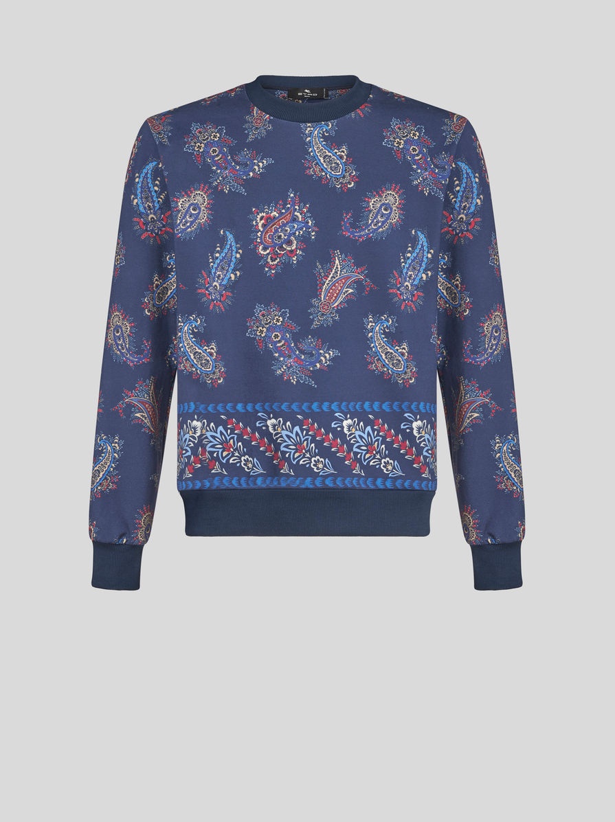 PAISLEY SWEATSHIRT - 1