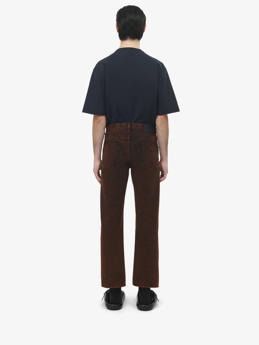 Overdyed Straight Leg Jeans - 3