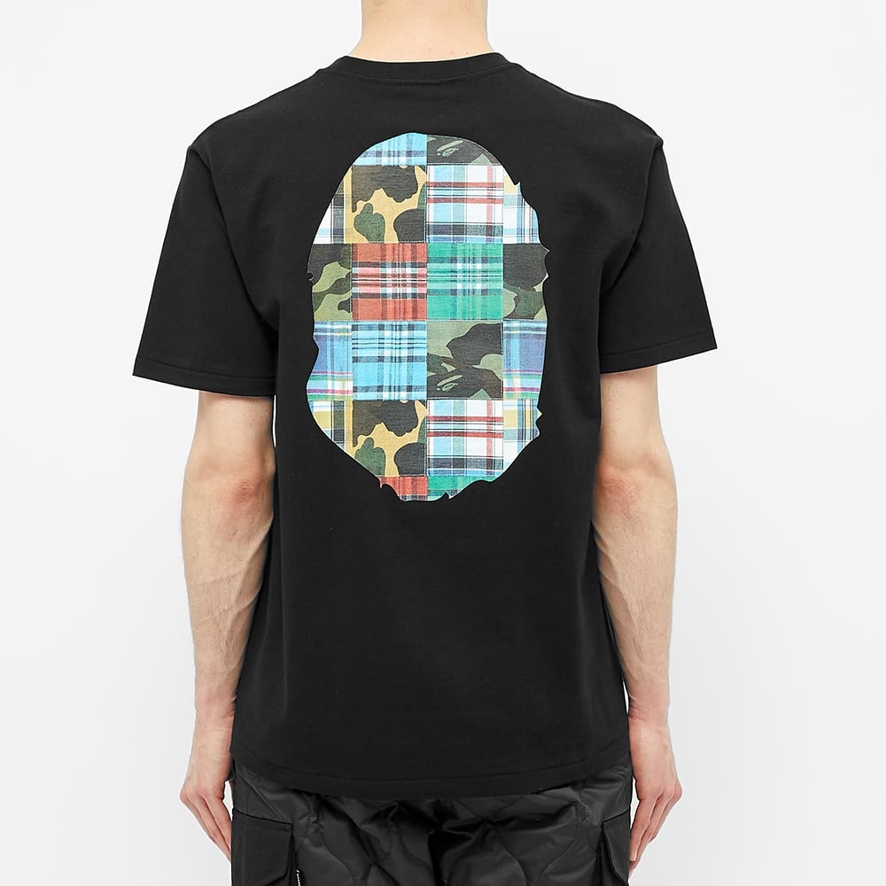 A Bathing Ape Patchwork Big Ape Head Tee - 5