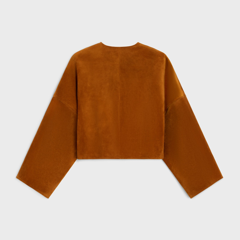 CELINE cardigan jacket IN SUEDE outlook