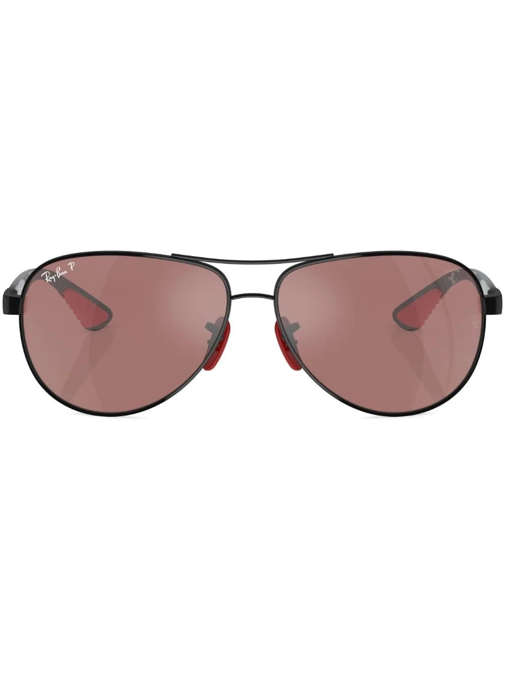 gradient-lenses aviator-frame sunglasses - 1