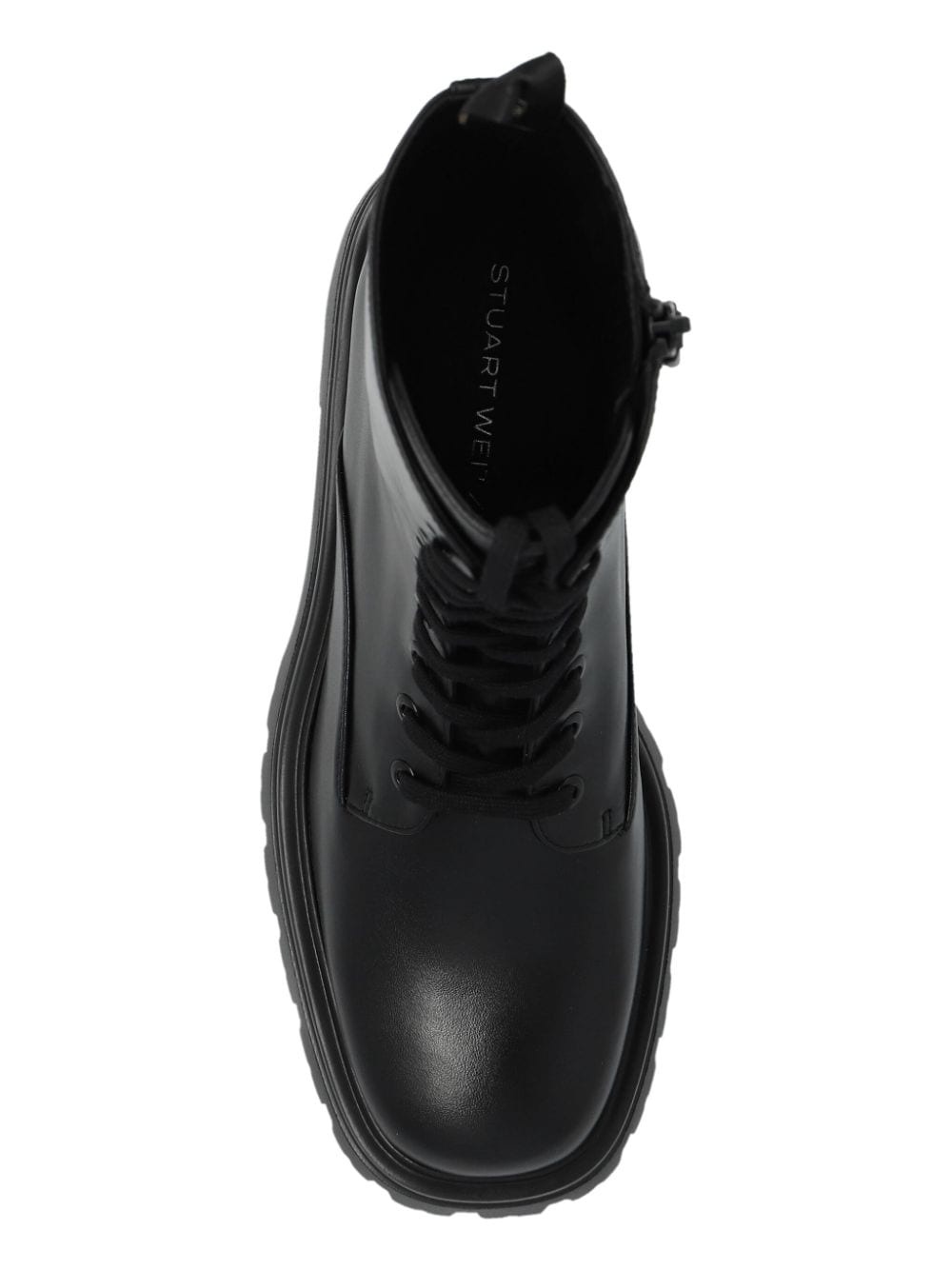 lace-up leather boots - 6
