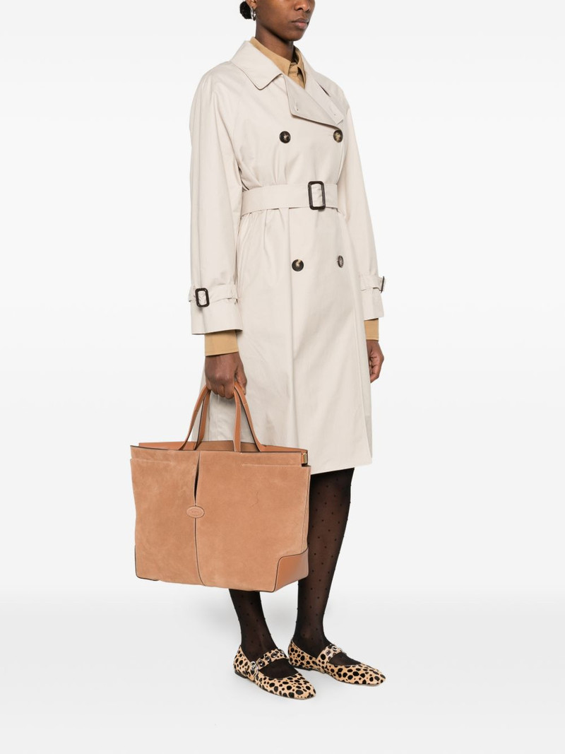 Tod's medium Di Bag Folio panelled tote bag outlook