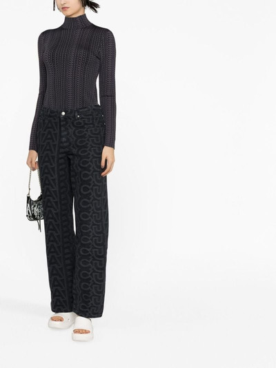Marc Jacobs monogram compact knit jumper outlook