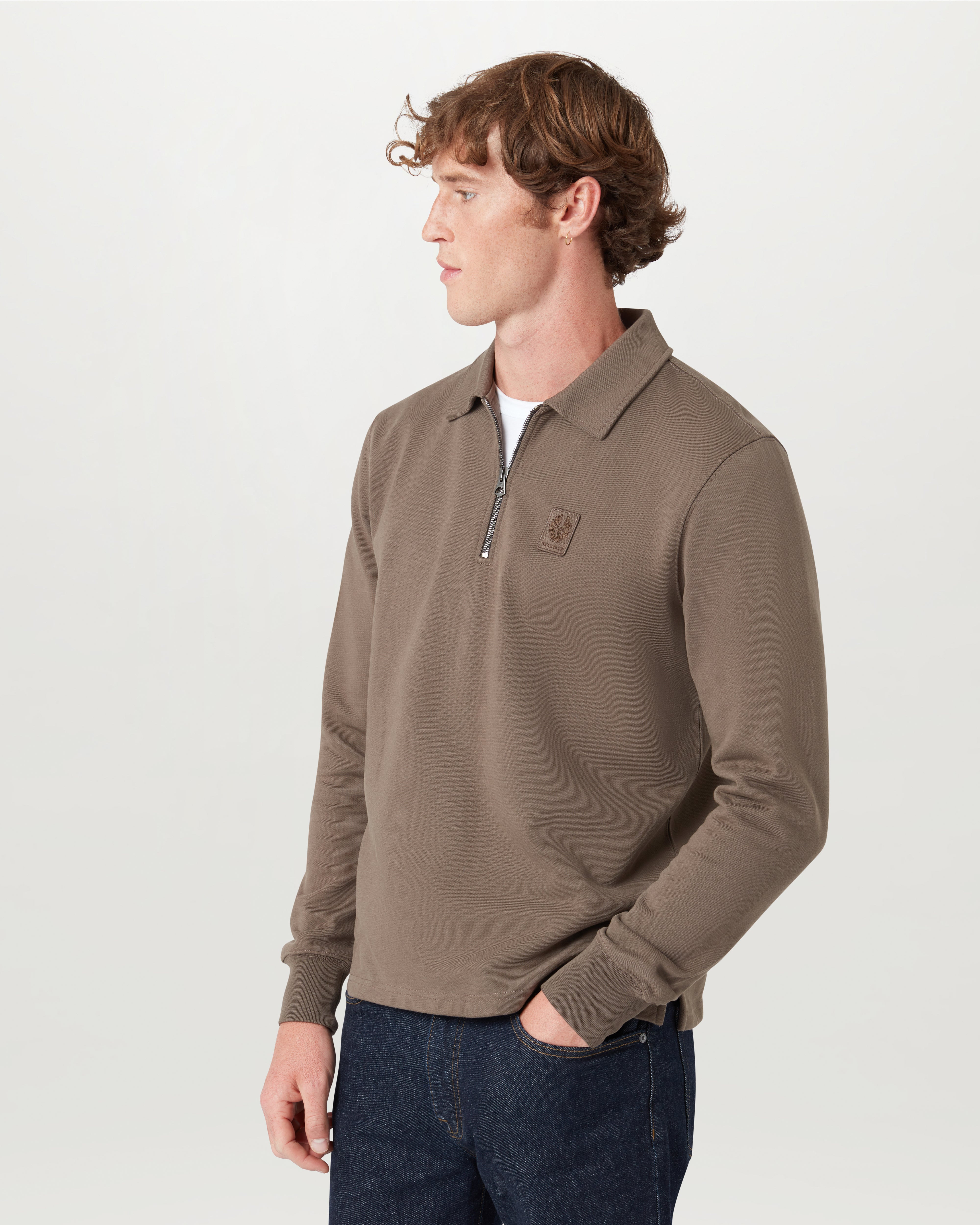CURATOR COLLARED SWEATSHIRT - 4