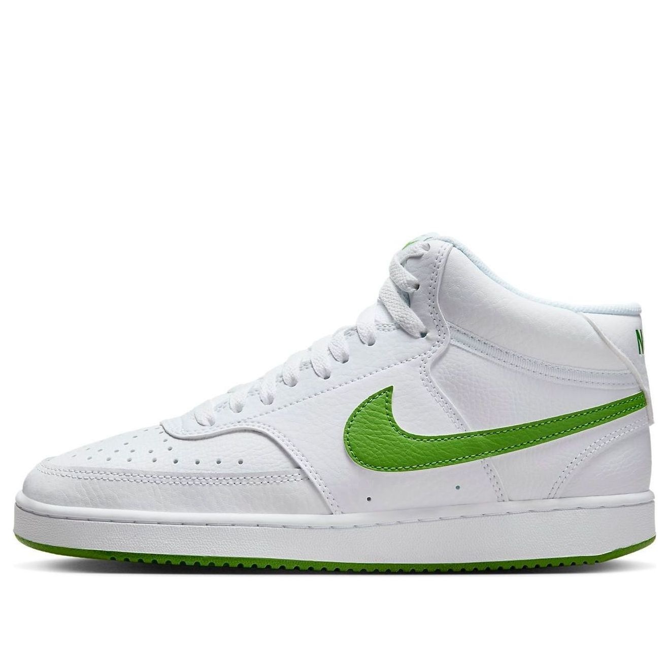 (WMNS) Nike Court Vision Mid 'White Green' CD5436-107 - 1