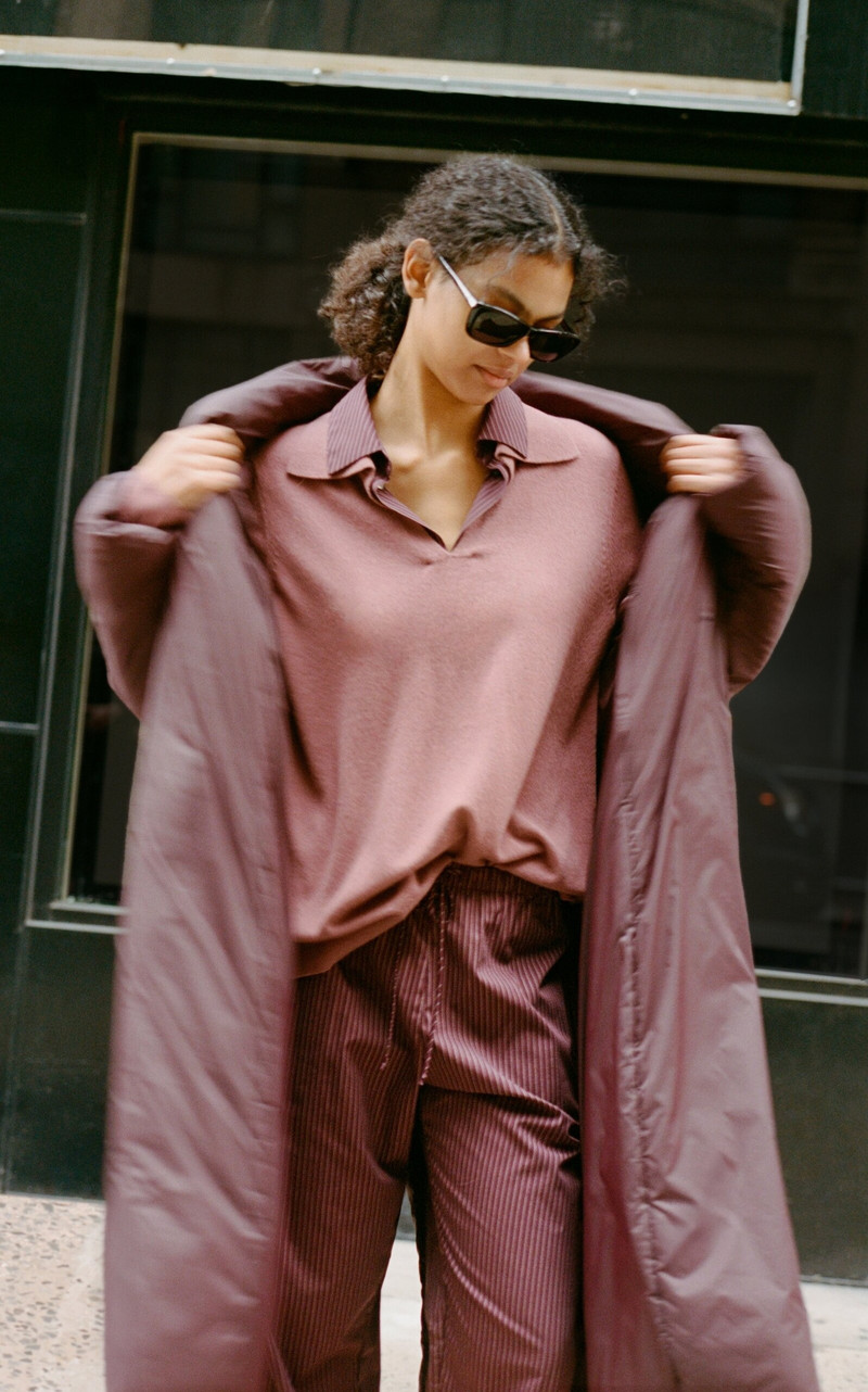 LESET Zoe Yoshi Polo Shirt pink outlook