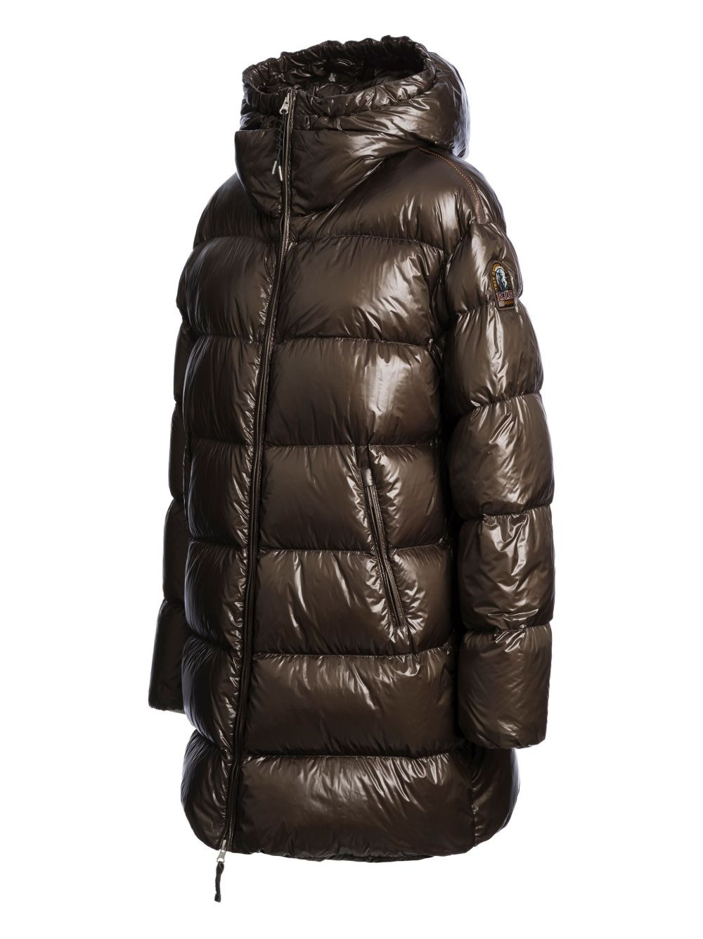 hooded quilted coat - 3