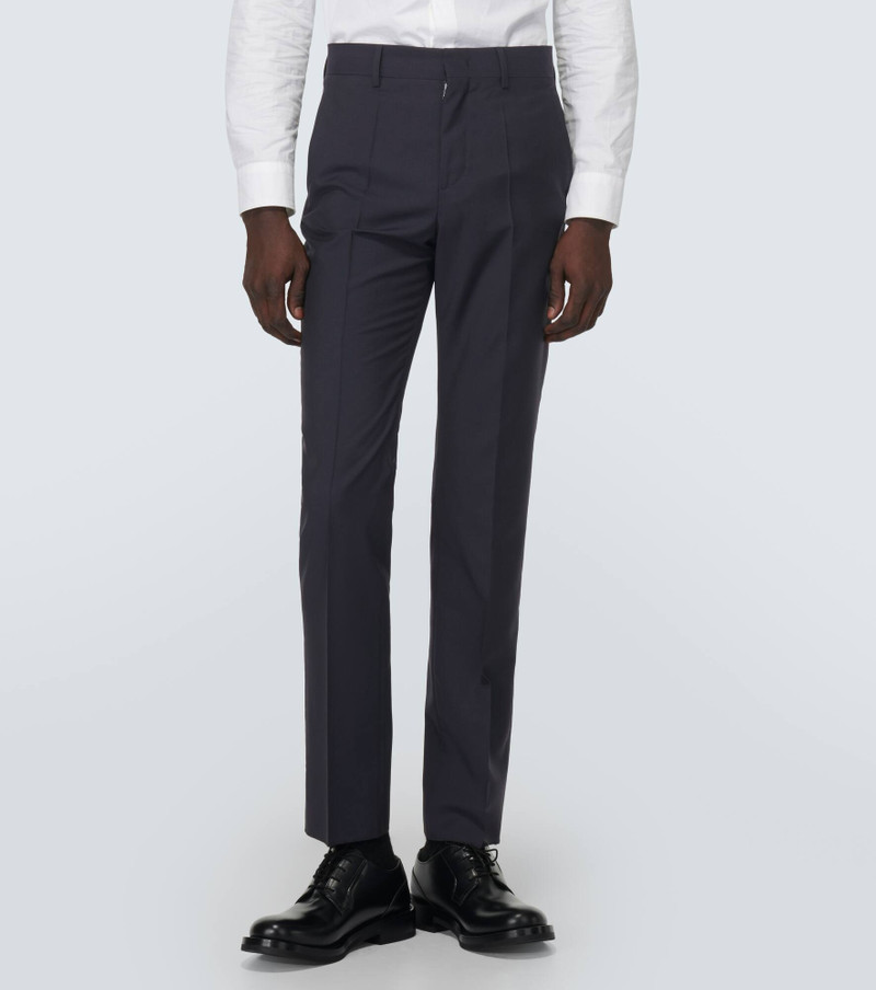 Wool and mohair straight pants 3