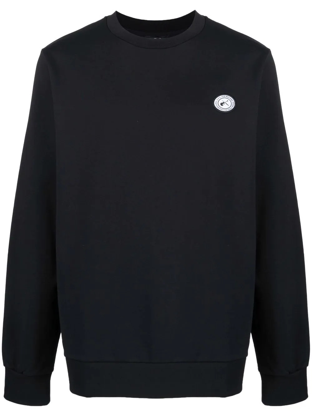 logo-patch sweatshirt - 1