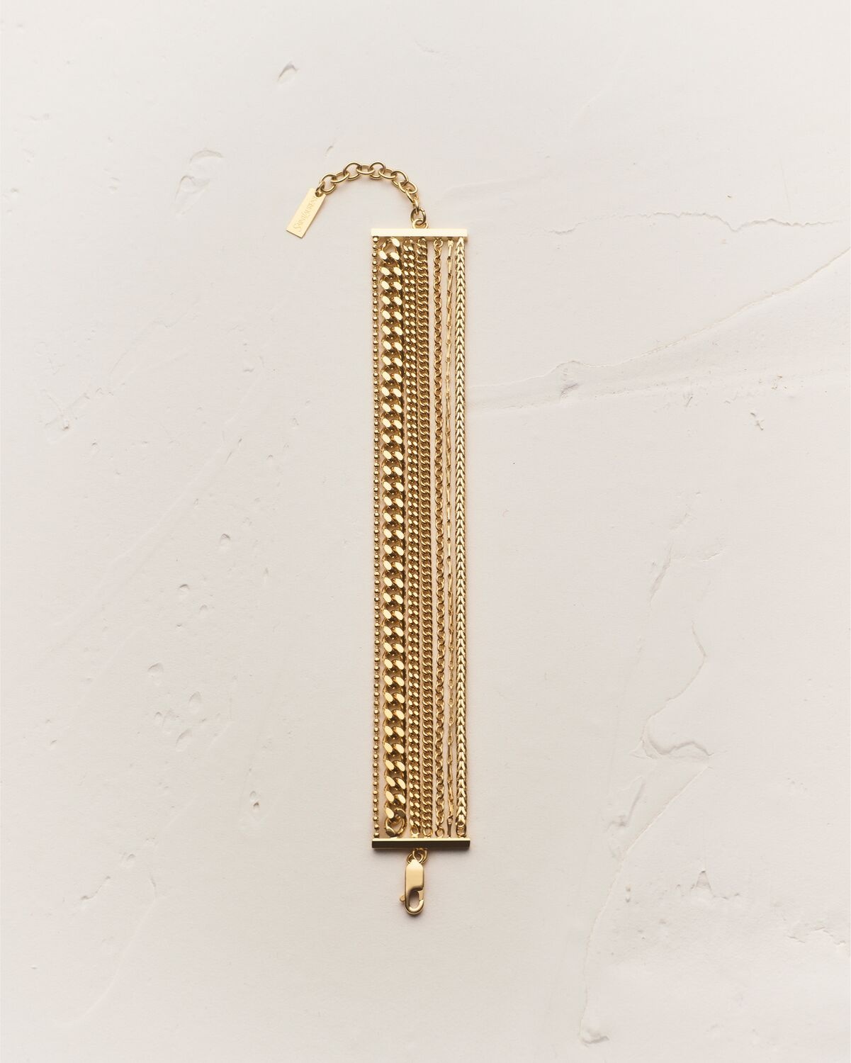 MULTI-CHAIN BRACELET IN 18K YELLOW GOLD - 1
