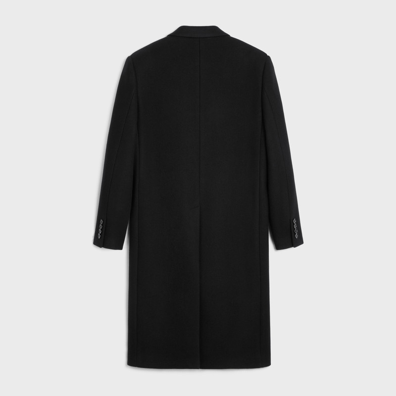 CELINE Boxy coat in felt outlook
