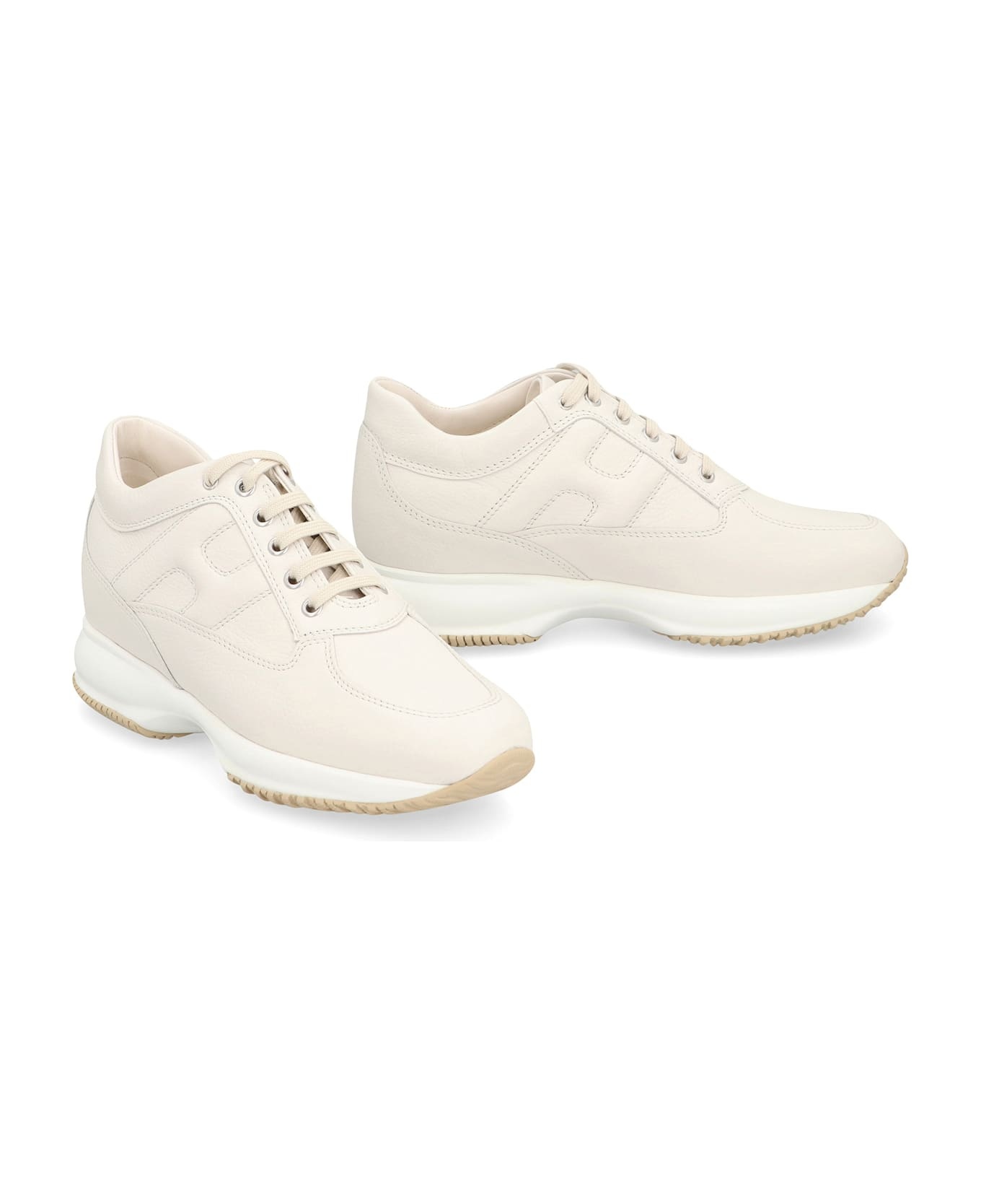 Hogan Interactive Leather Sneakers - 3