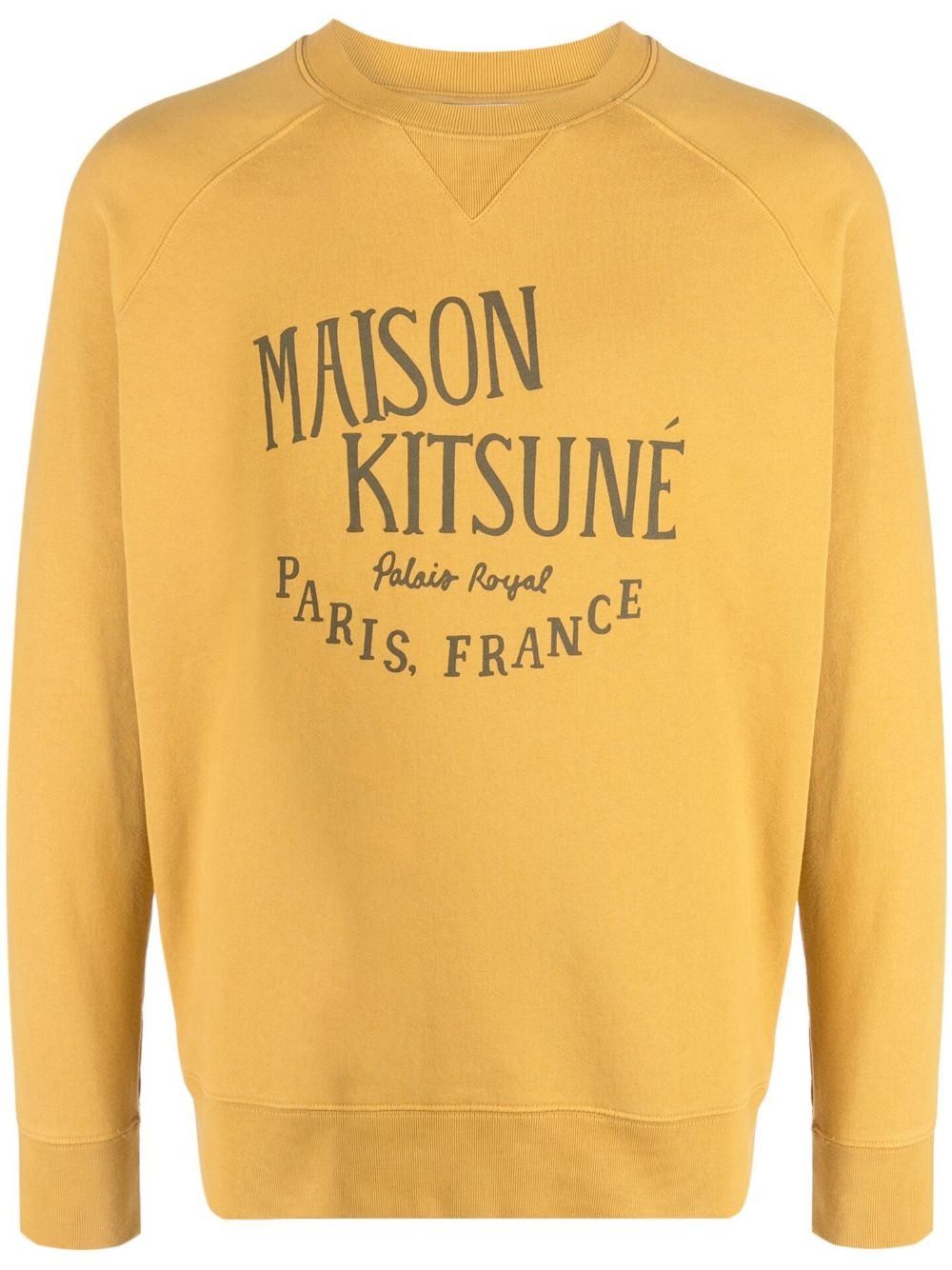 logo-print crew-neck sweatshirt - 1