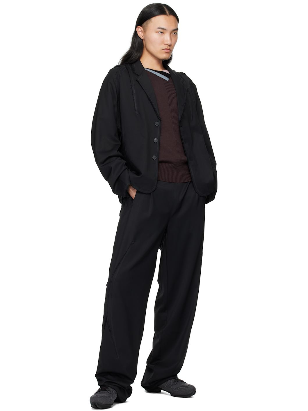 Black Vig K-Dart Blazer - 4