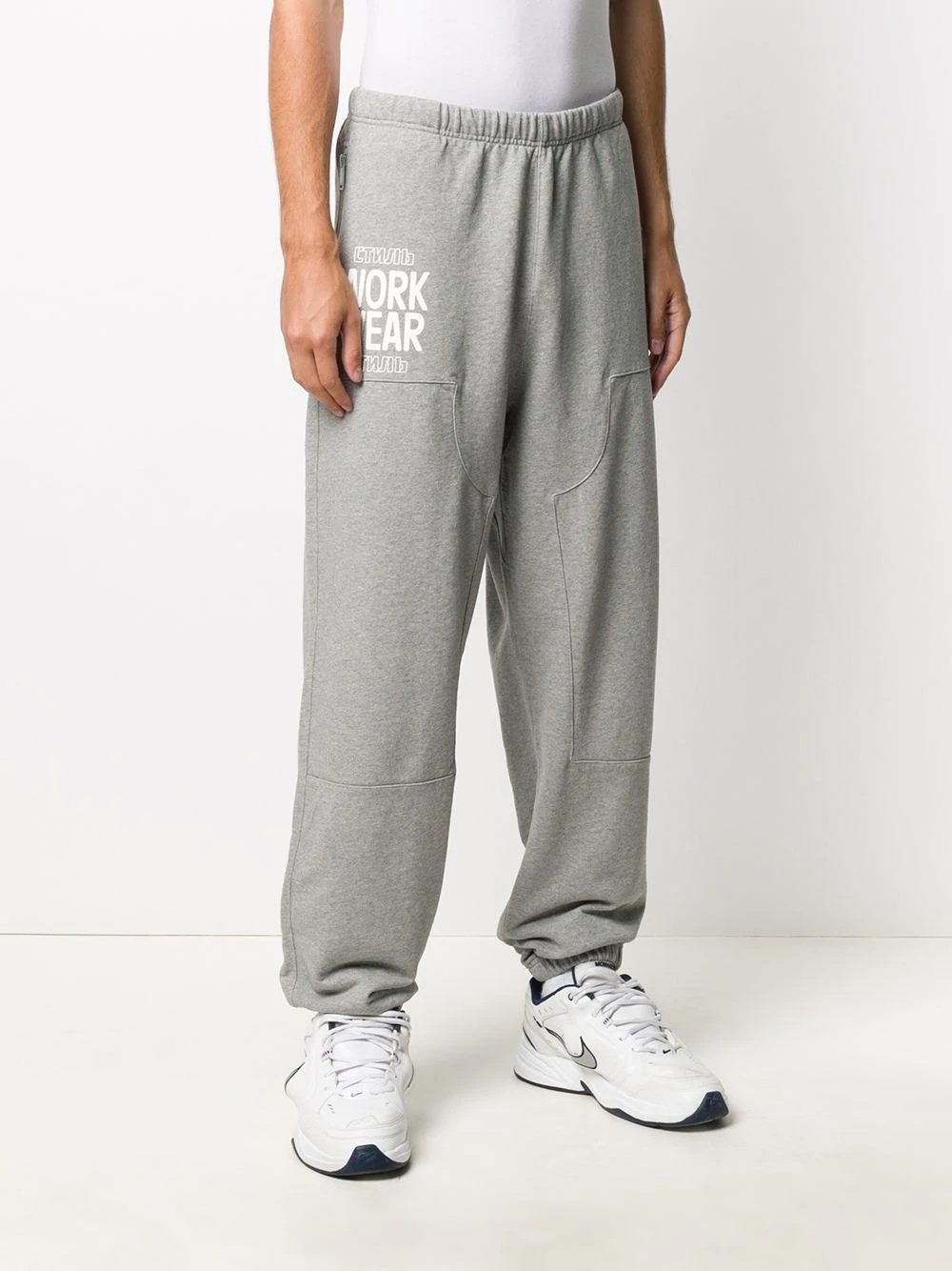 slogan sweatpants - 3