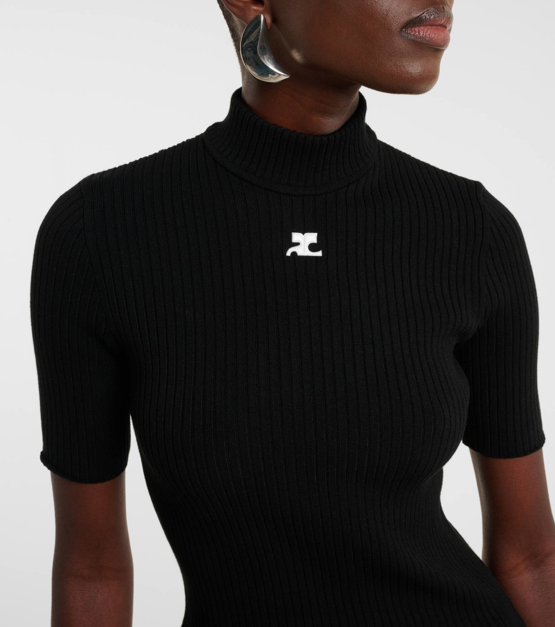 Reedition ribbed-knit top - 5