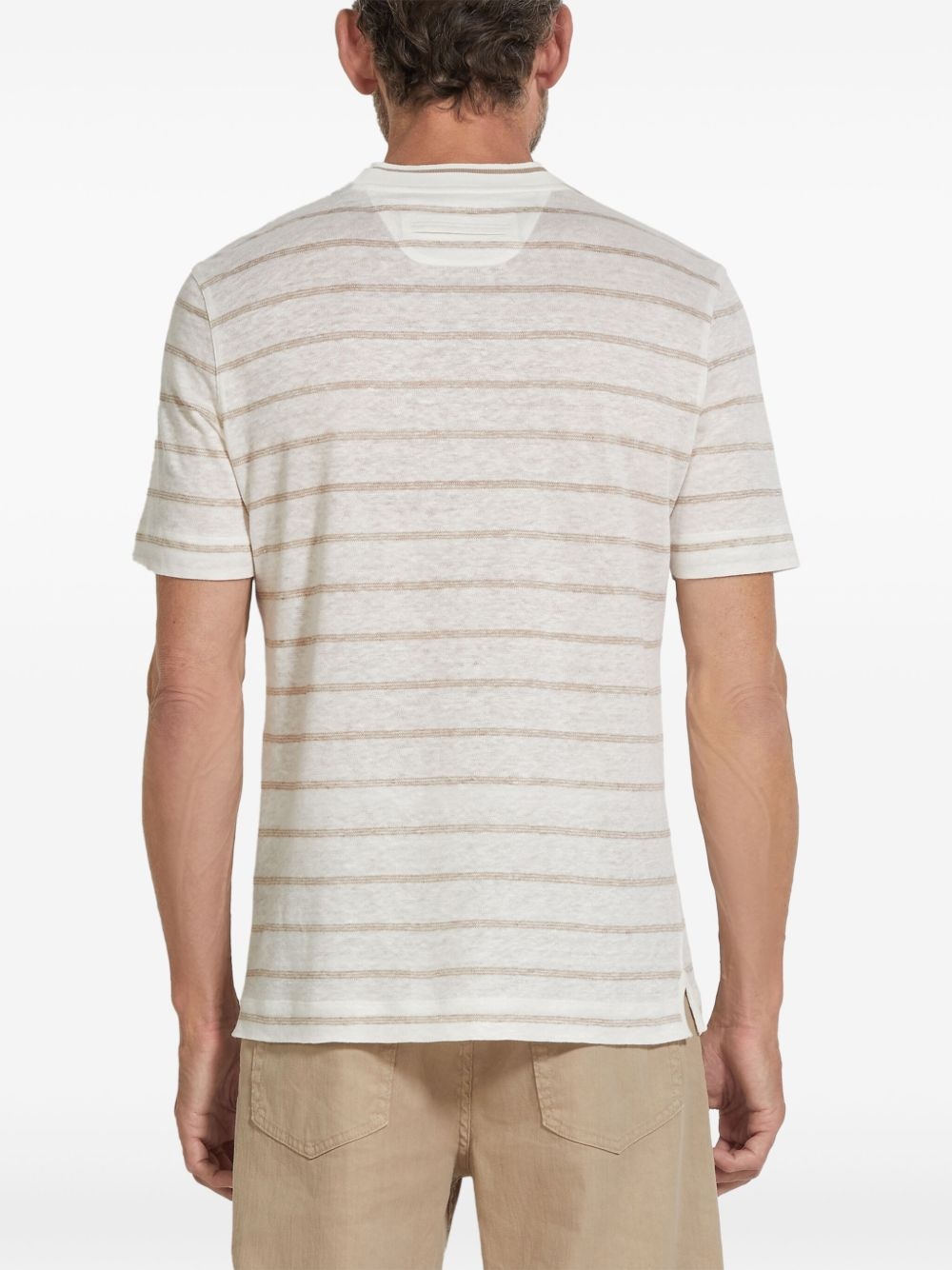 linen T-shirt - 3