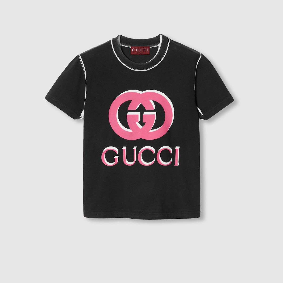 Gucci Printed Cotton Jersey T-Shirt - 1