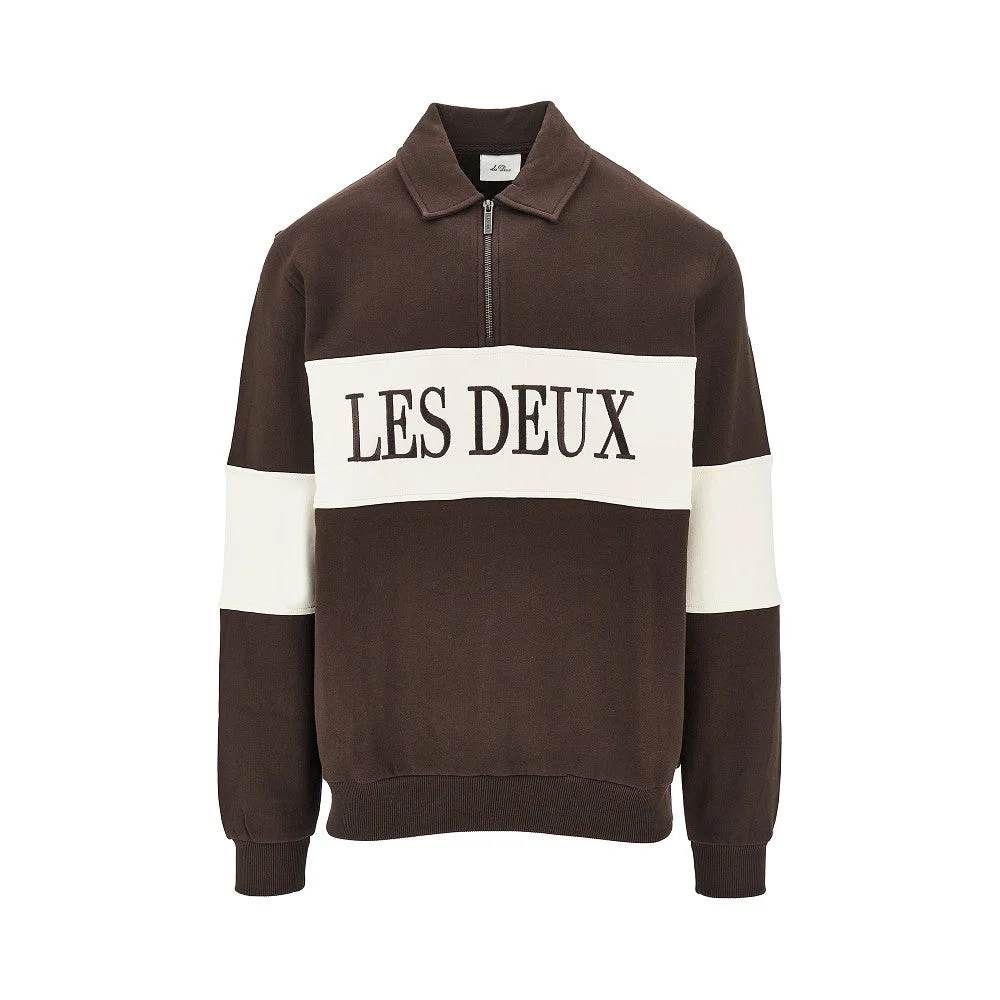 ZIPPER RUGBY SWEATSHIRT - 1
