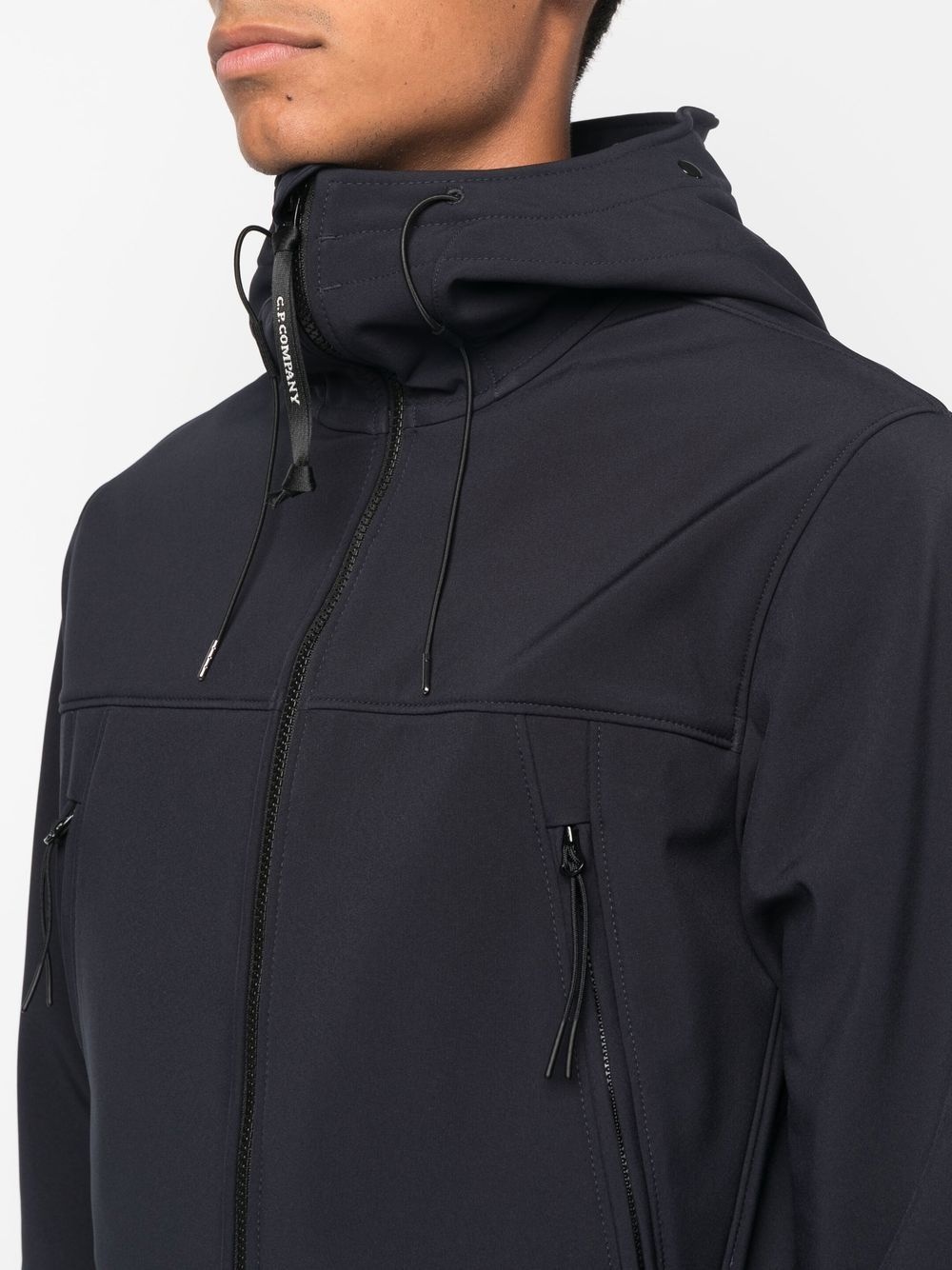 zipped hooded jacket - 6