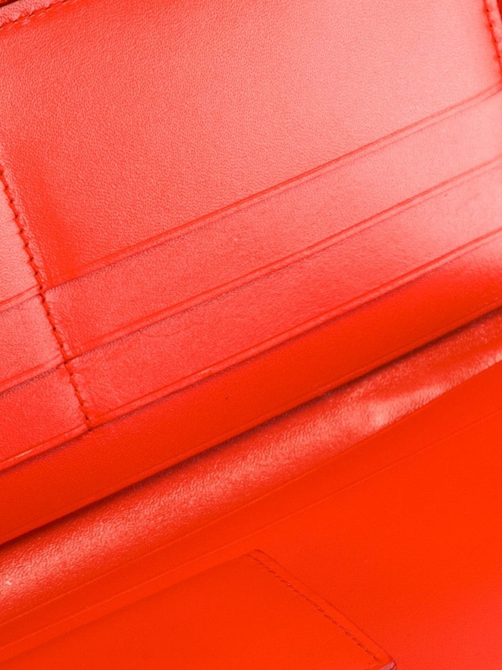 zip-around leather wallet - 3