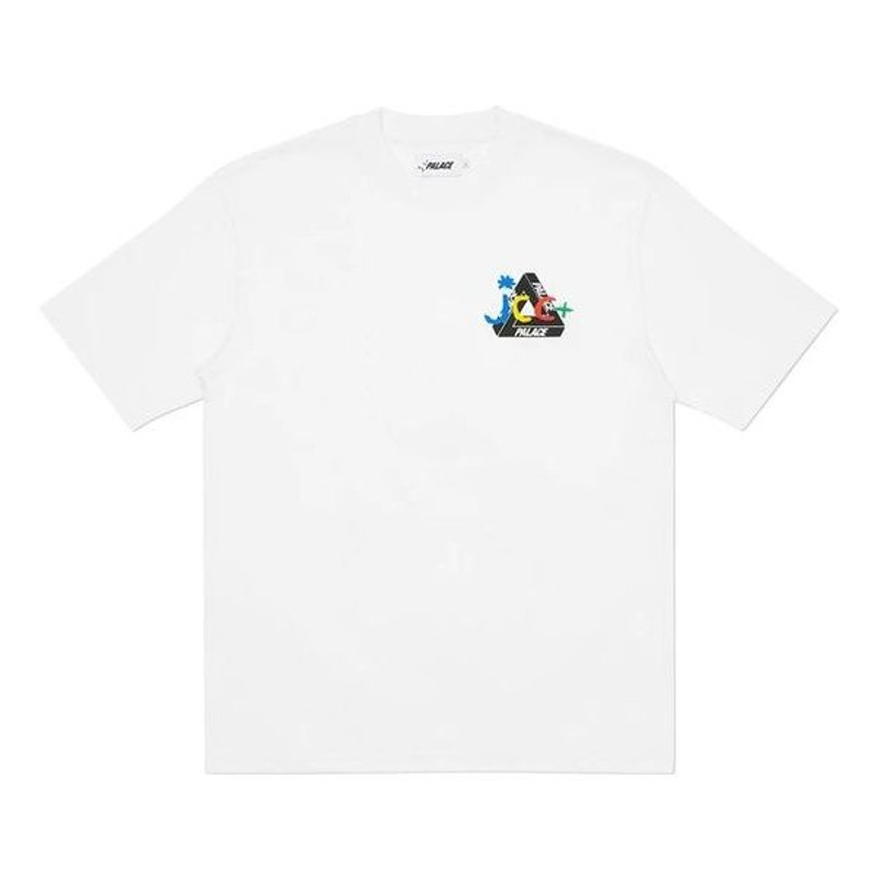 Men's PALACE JCDC2 T-Shirt Back Short Sleeve White PAL-SS20-039 - 1