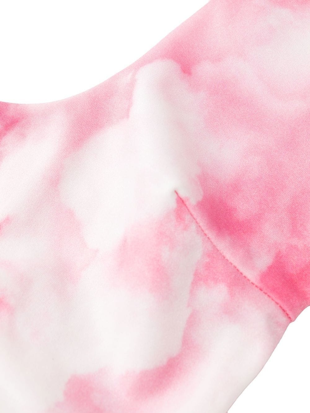 logo-print tie-dye bikini - 4