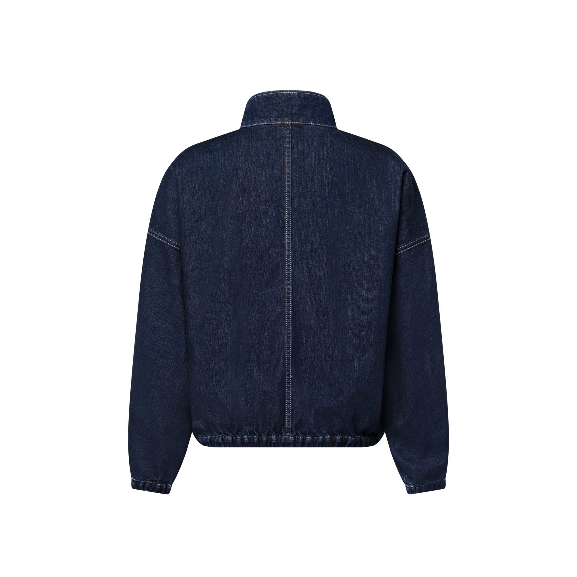 Denim Zip-Up Jacket - 3