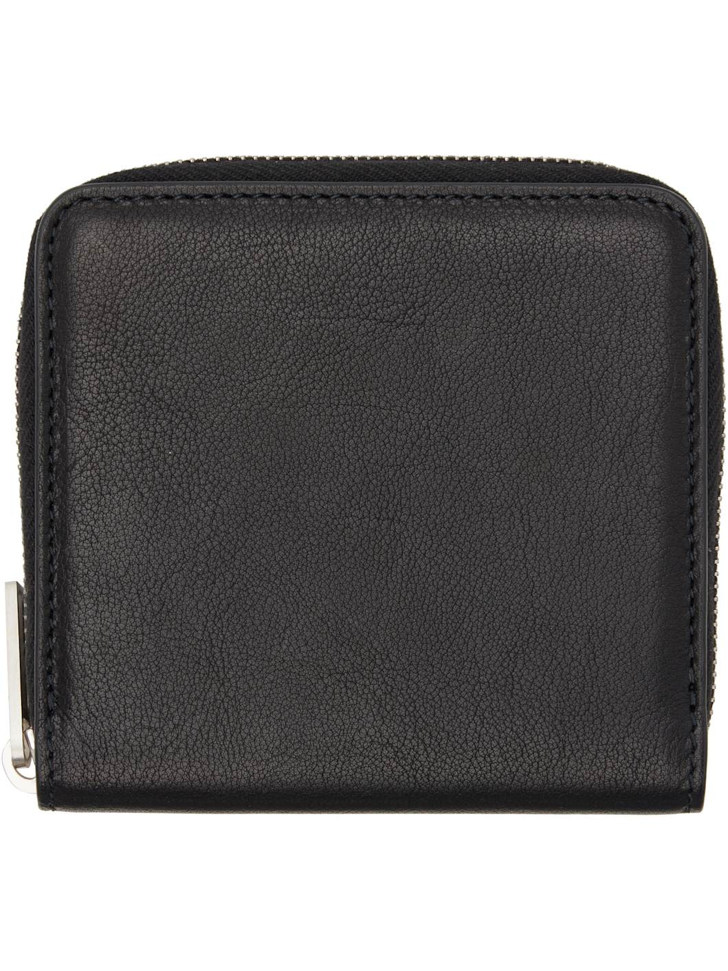 Black Concordians Zipped Wallet - 2