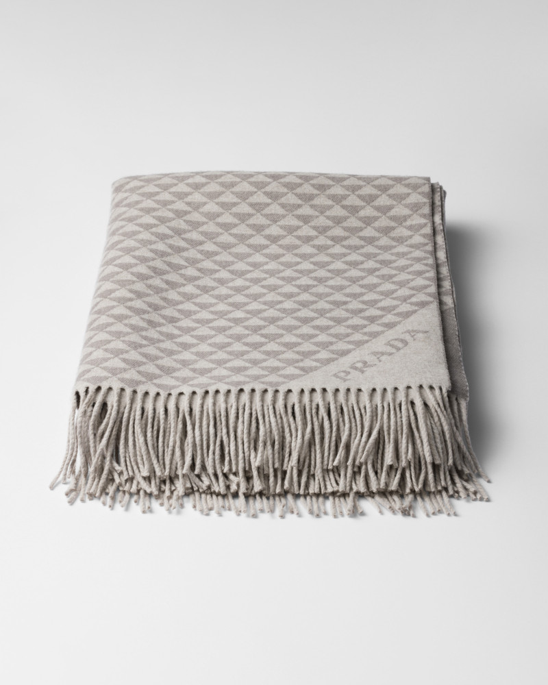 상징 두 배 cashmere 및 모직 던지기 1