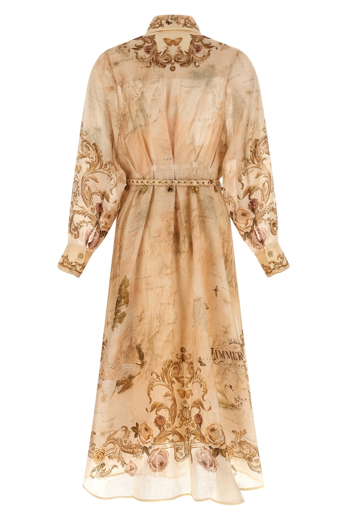 'Memento Buttoned Midi' dress - 3