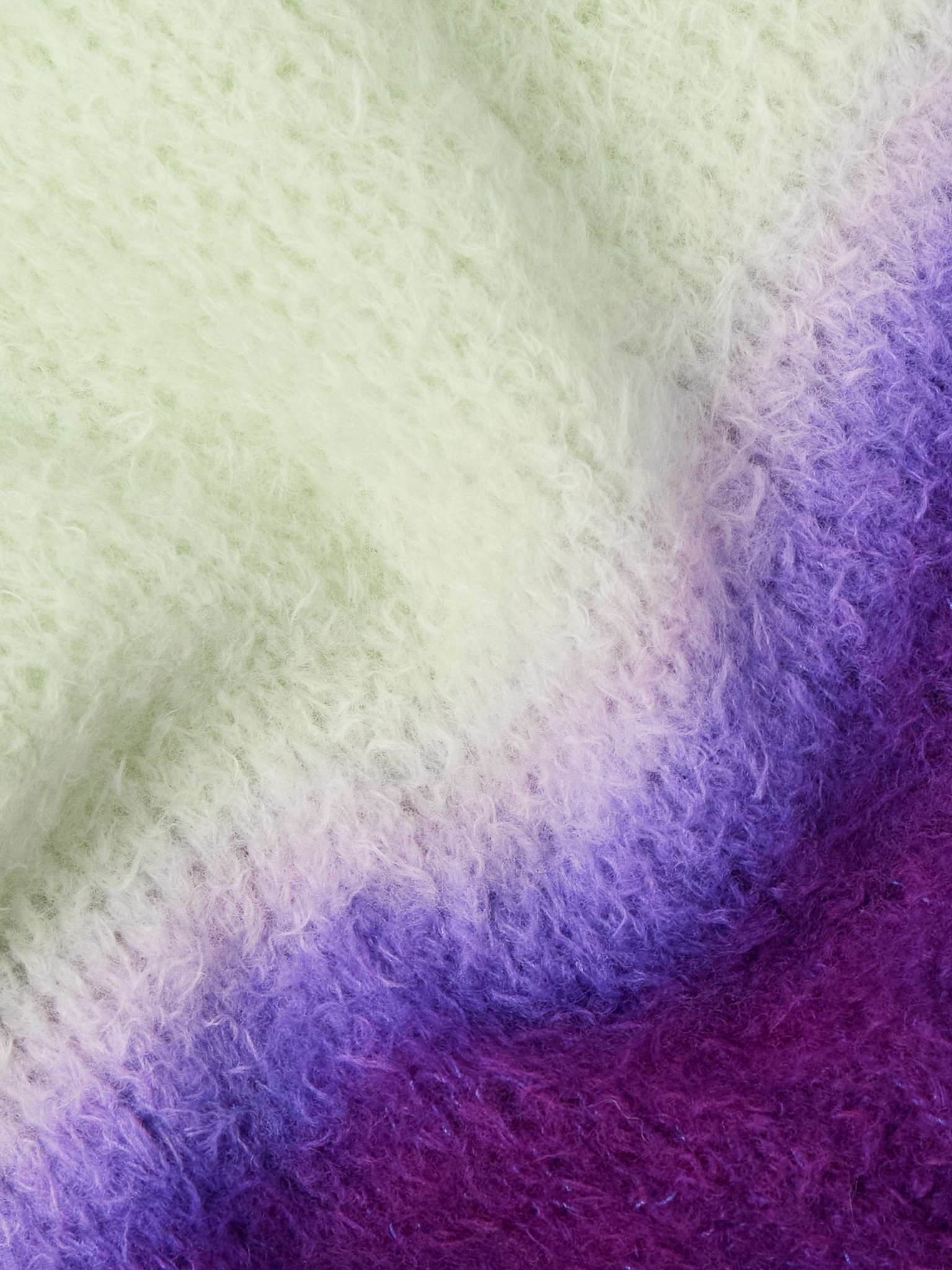 Tie-Dyed Wool-Blend Sweater - 4
