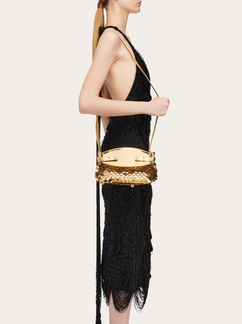 FERRAGAMO Hug handbag with sequins (S) outlook