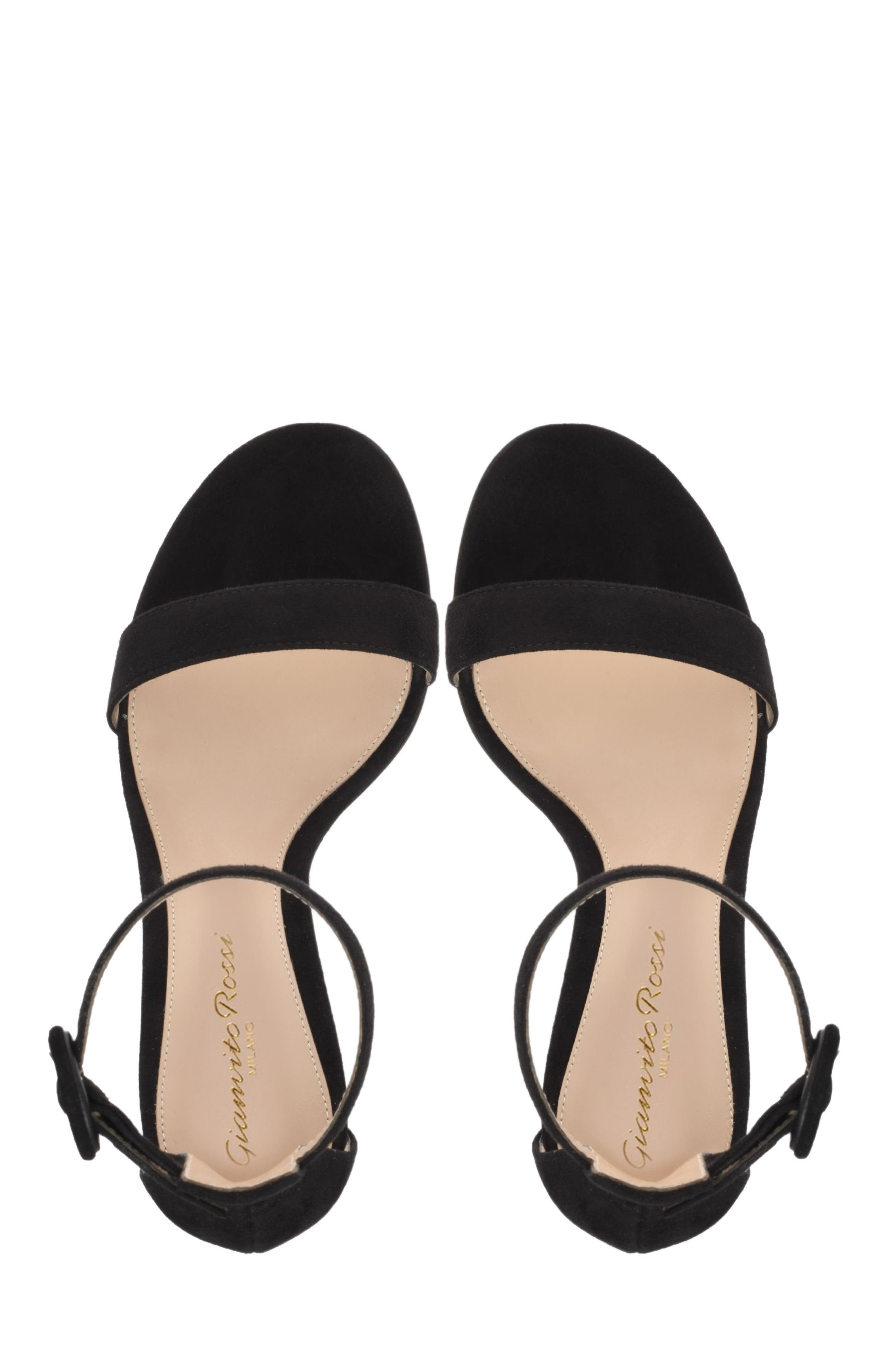 Gianvito Rossi Portofino 85 Sandals in Black at Nordstrom - 3