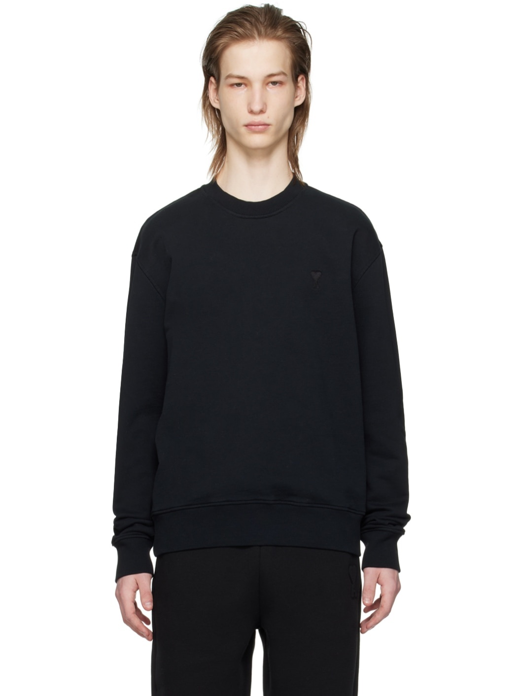 Black Ami de Cœur Sweatshirt - 1
