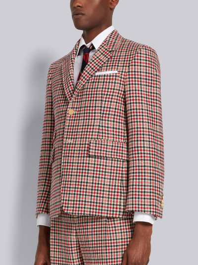 Thom Browne Multicolor Gunclub Overcheck Hunting Tweed Single Vent Sport Coat outlook