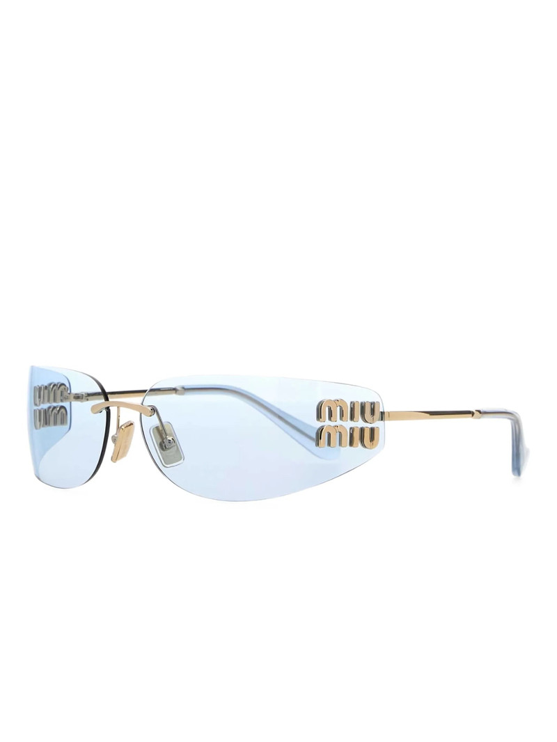 Miu Miu Logo-appliqué Sunglasses outlook