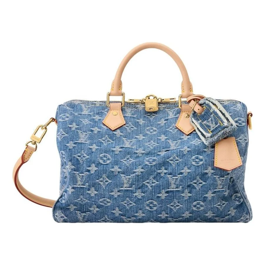 (WMNS) LOUIS VUITTON Speedy Soft 30 'Blue' M14430 - 1