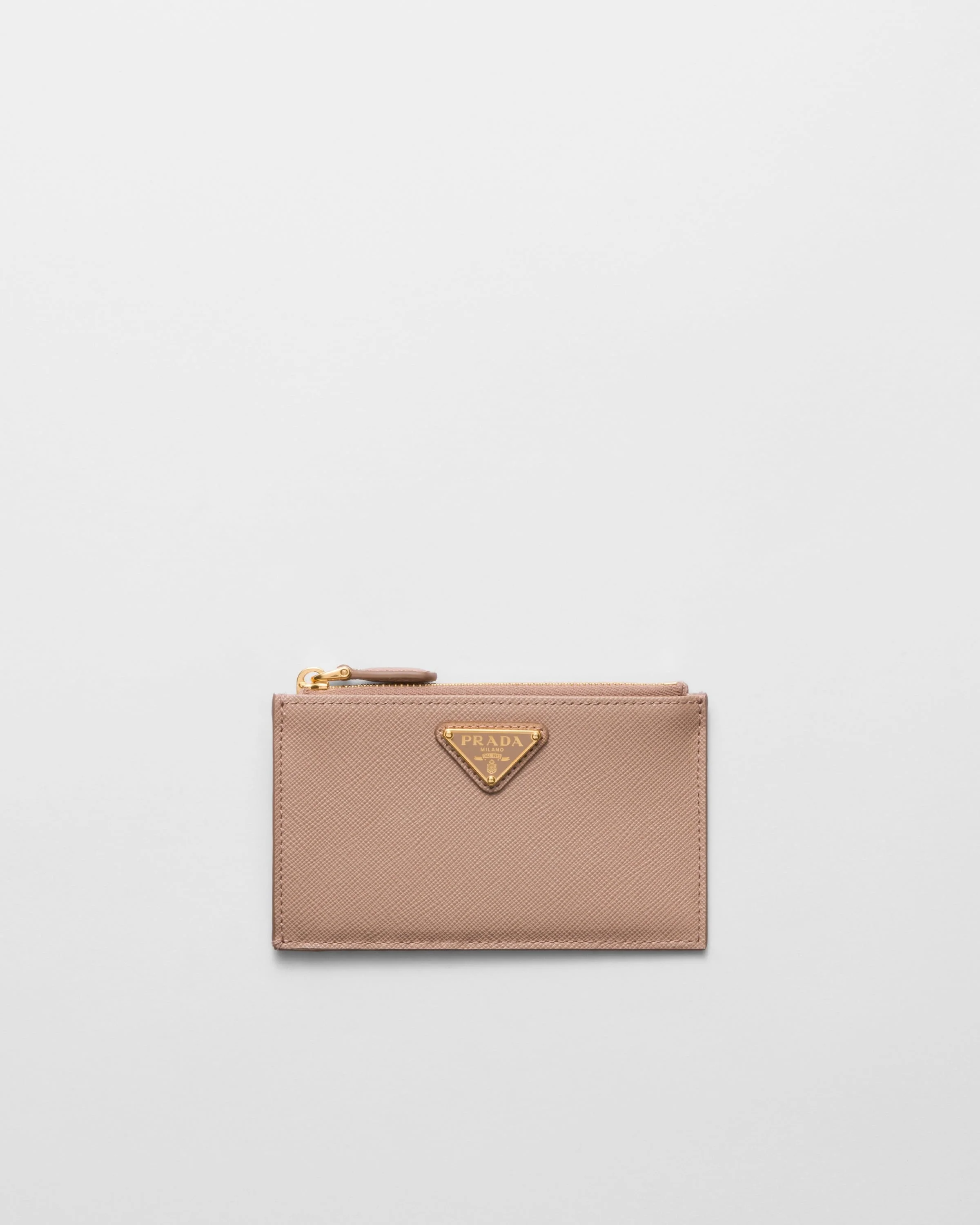 Saffiano leather card holder - 1