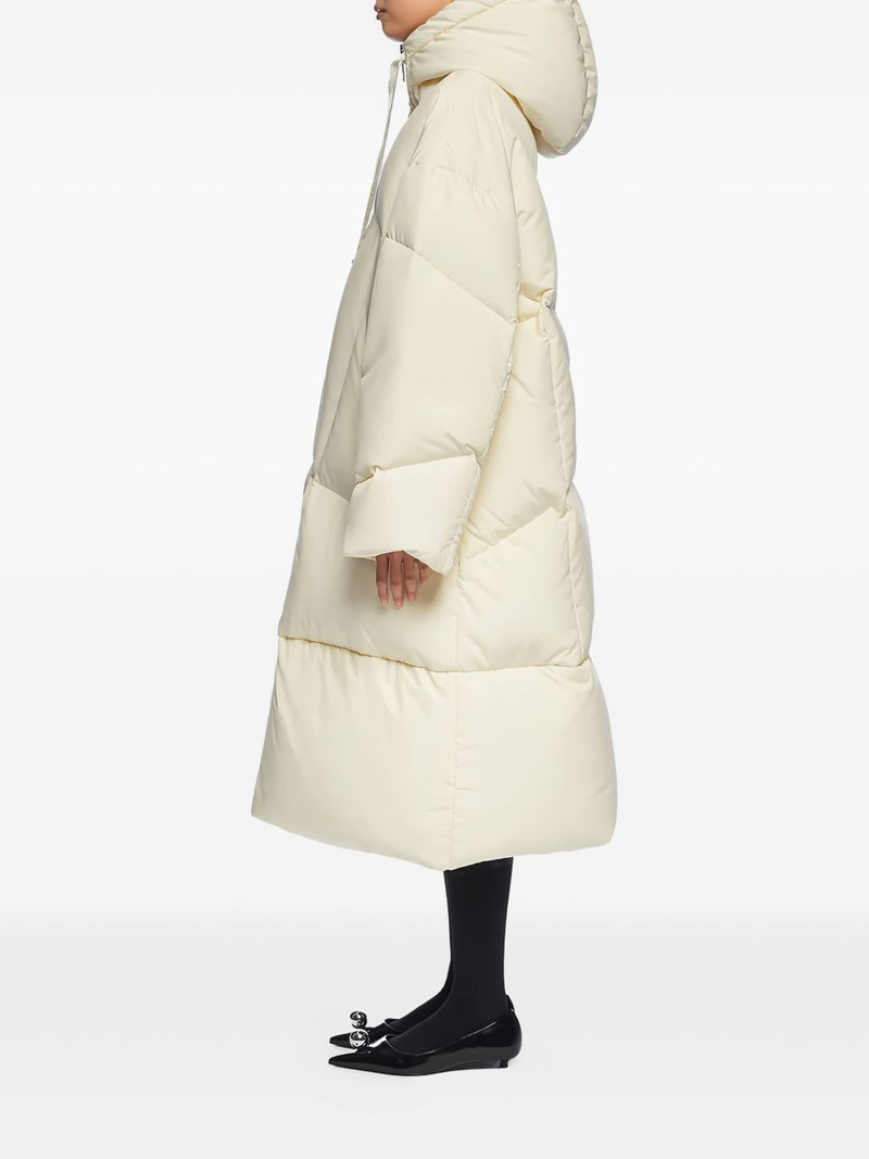 hooded zip-fastening coat 3