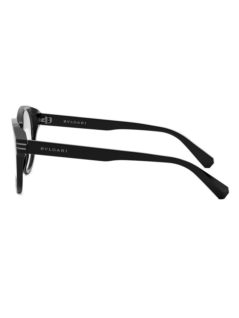Men's B. Zero1 51MM Pantos Eyeglasses - Shiny Black 3