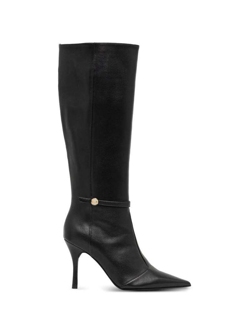 strap pointed boots 1