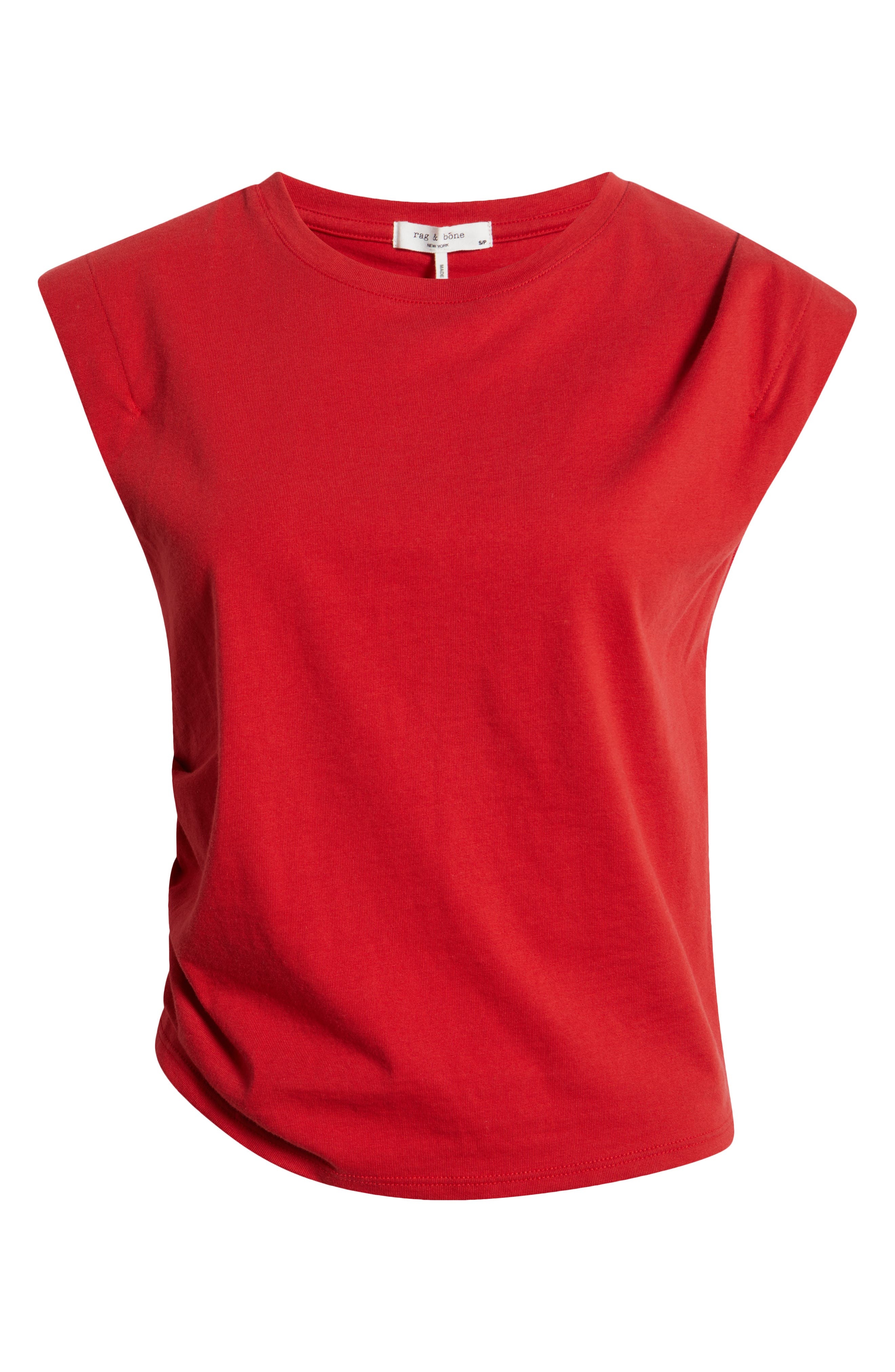 rag & bone Mica Gathered Muscle Tee at Nordstrom - 5