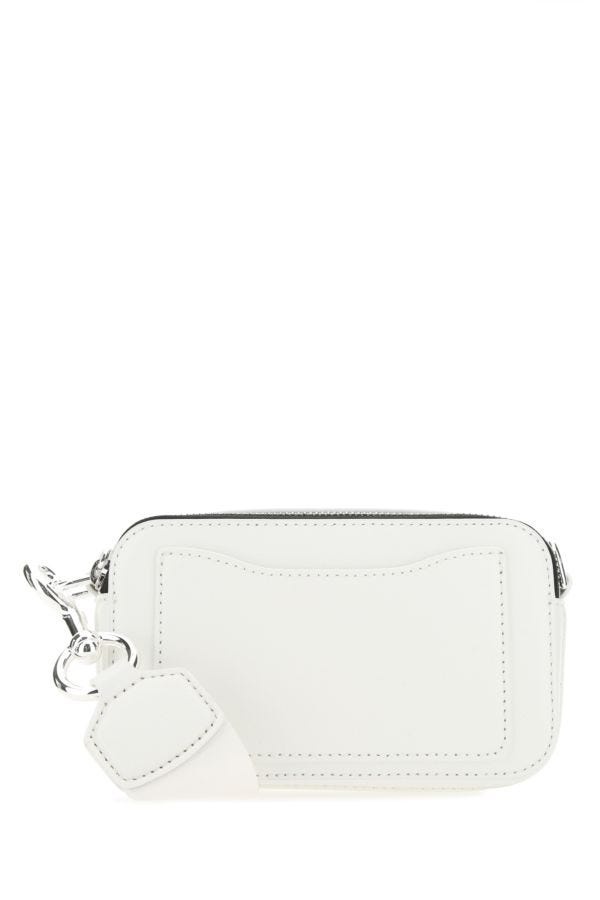 White leather small The Snapshot crossbody bag - 3
