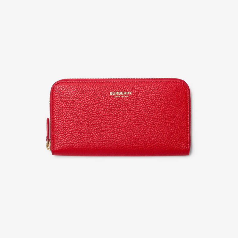 Large Leather Zip Wallet 1