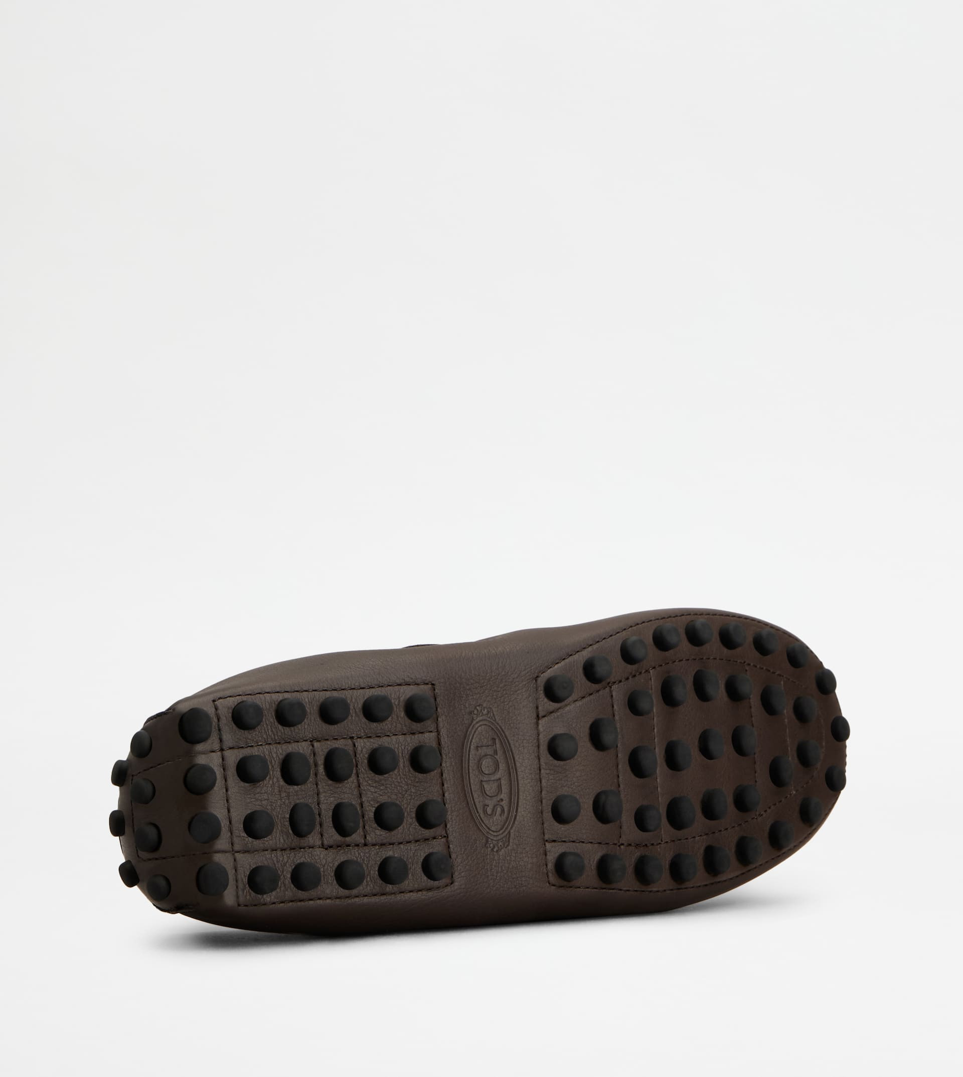 GLOVE GOMMINO DRIVING SHOES IN LEATHER - BROWN - 4
