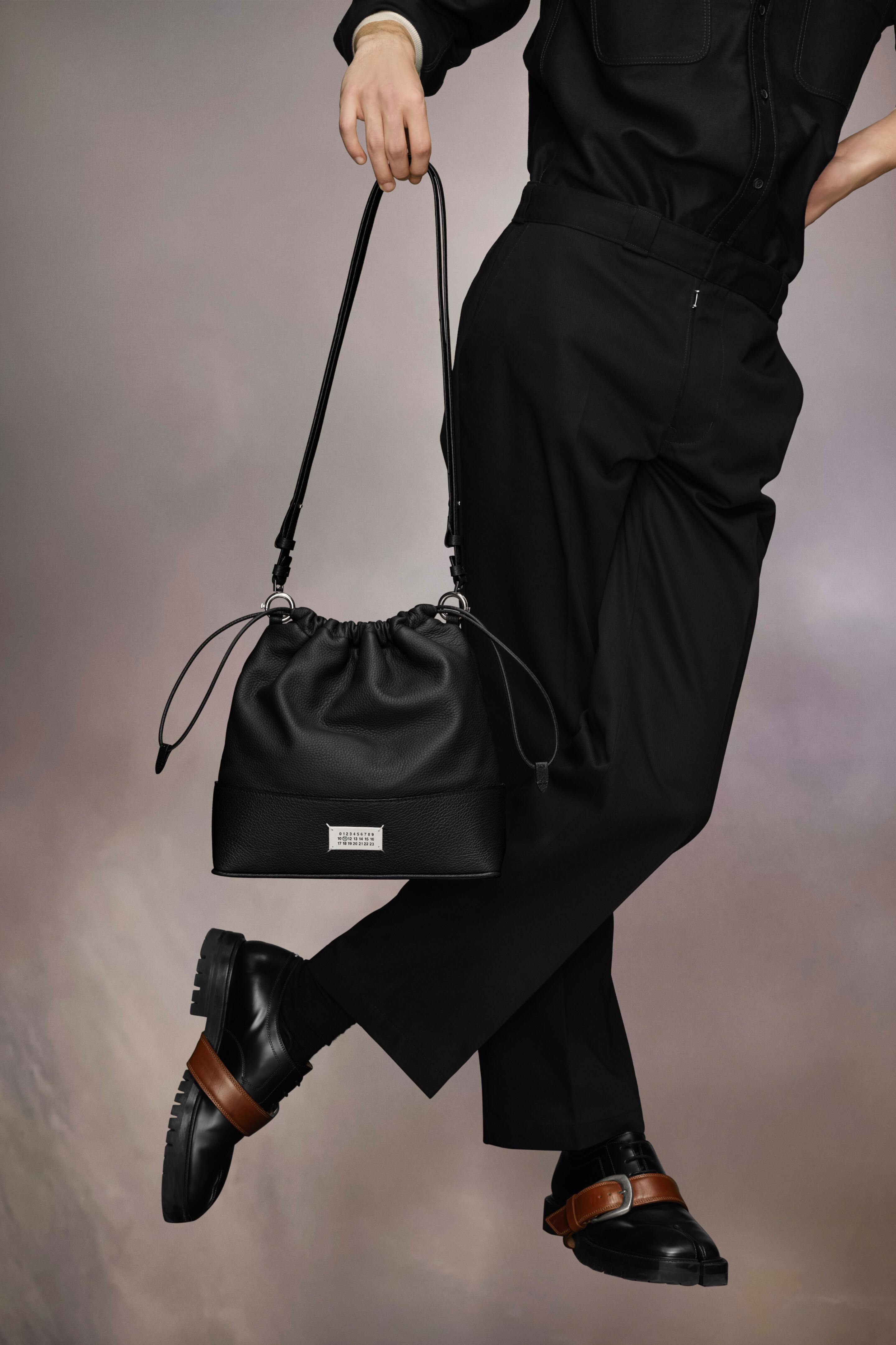Maison Margiela 5AC Daily Drawstring Backpack Small | REVERSIBLE