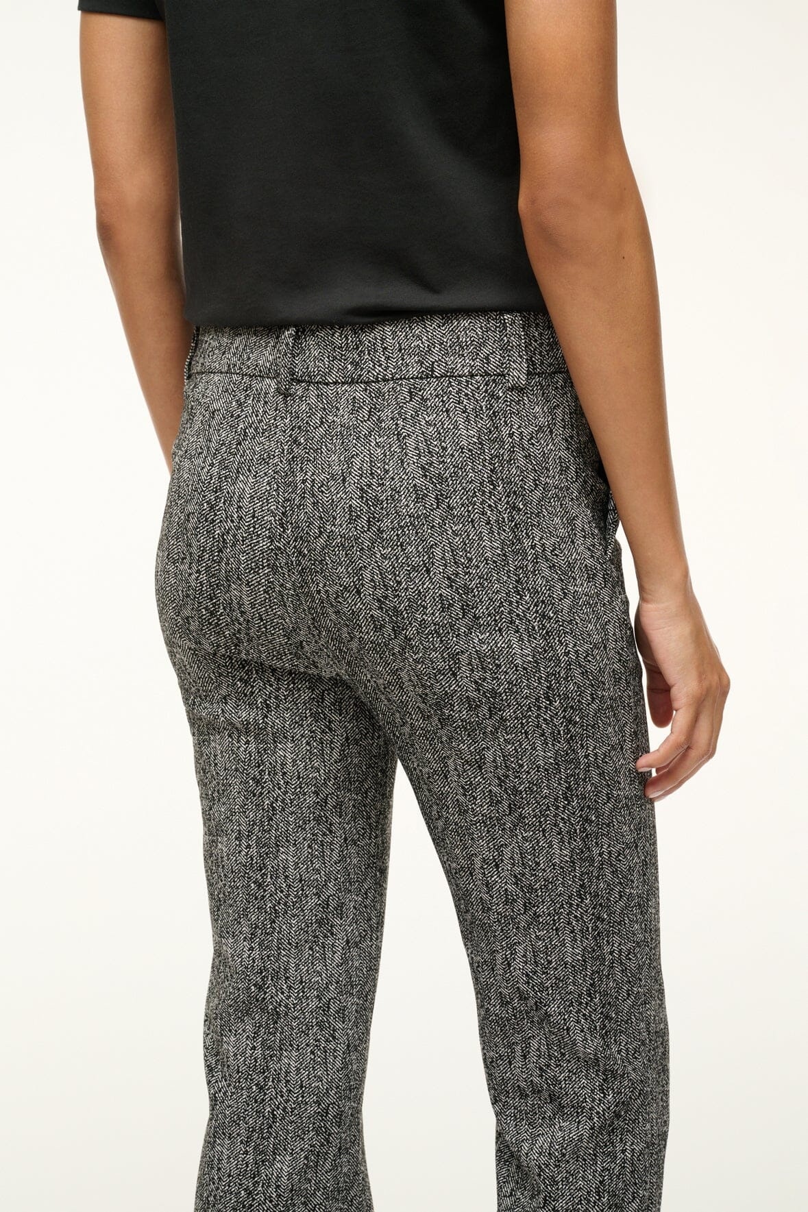 STAUD KAT PANT TEXTURED HERRINGBONE - 5